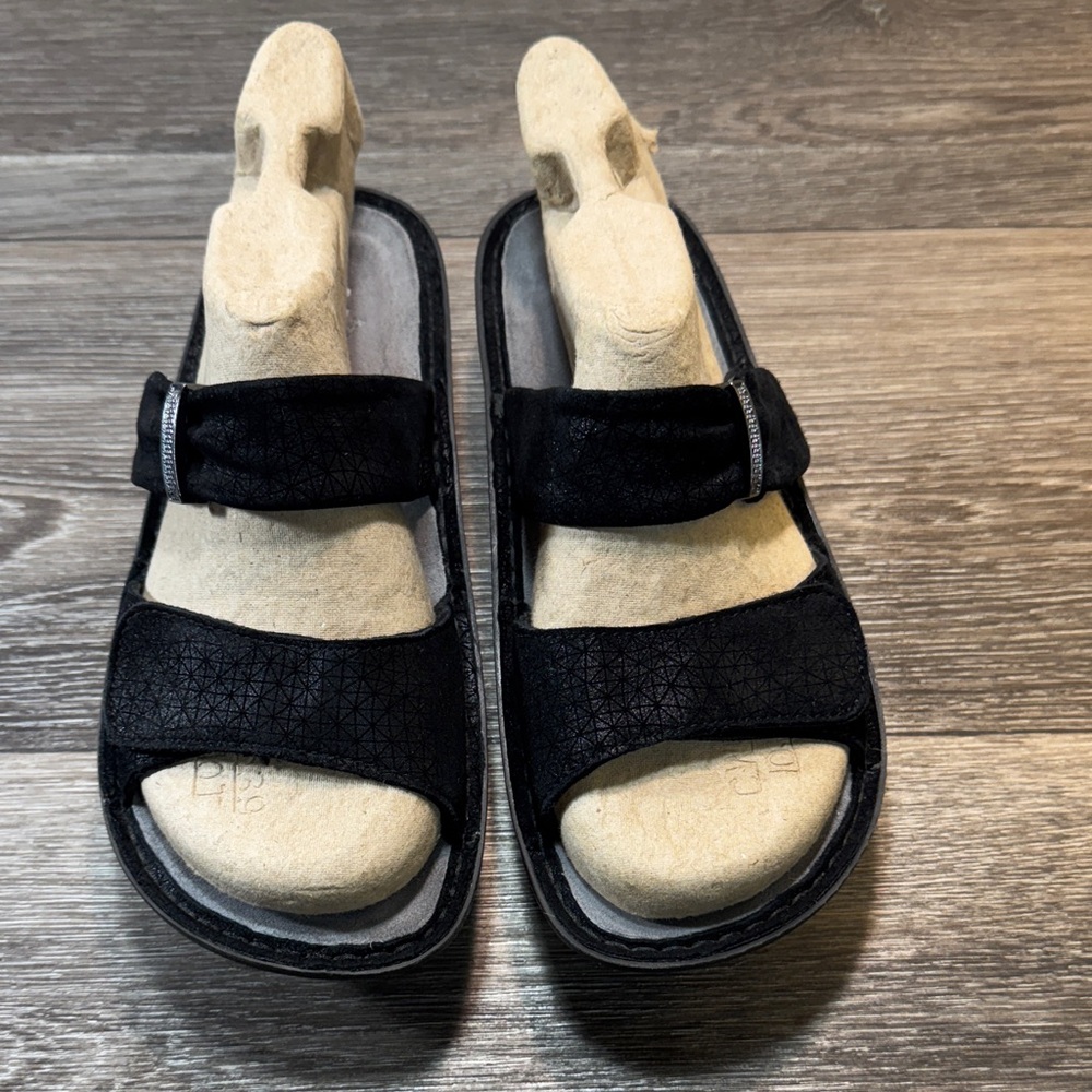 Alegria Women's Black Sandals size 38 (s59)